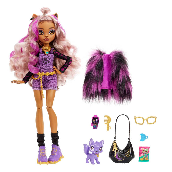 Monster High Core Clawdeen Wolf -nukke