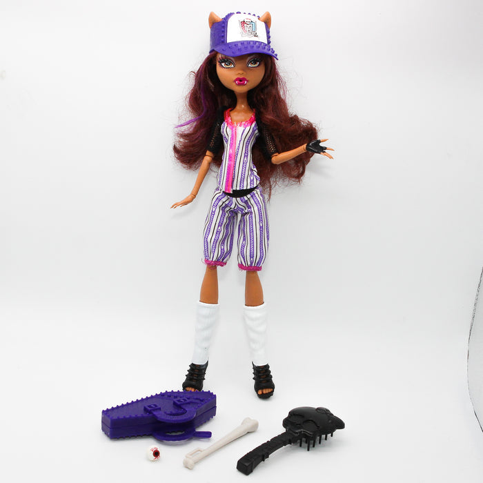 Monster High Ghoul Sports Clawdeen Wolf nukke - Second Hand