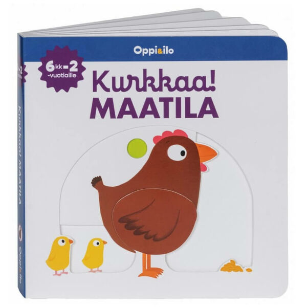 Oppi&ilo Kurkkaa Maatila -ensikirja