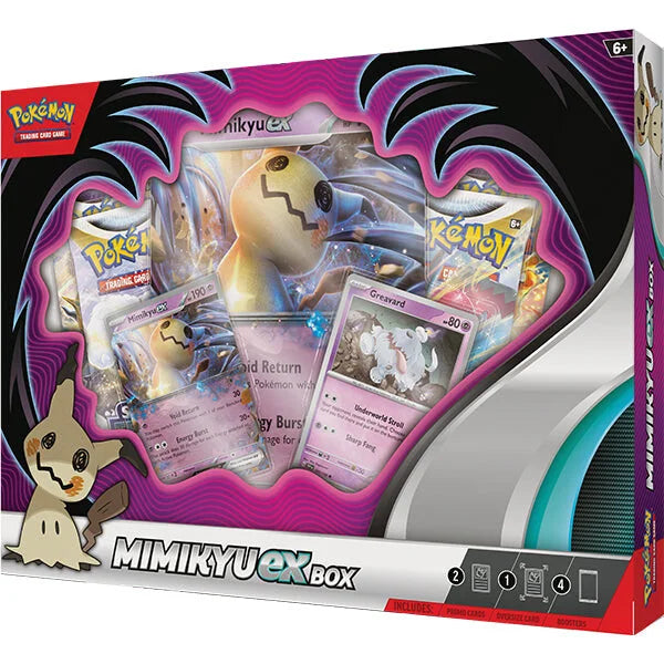 Pokemon Mimikyu EX keräilykortti -pakkaus