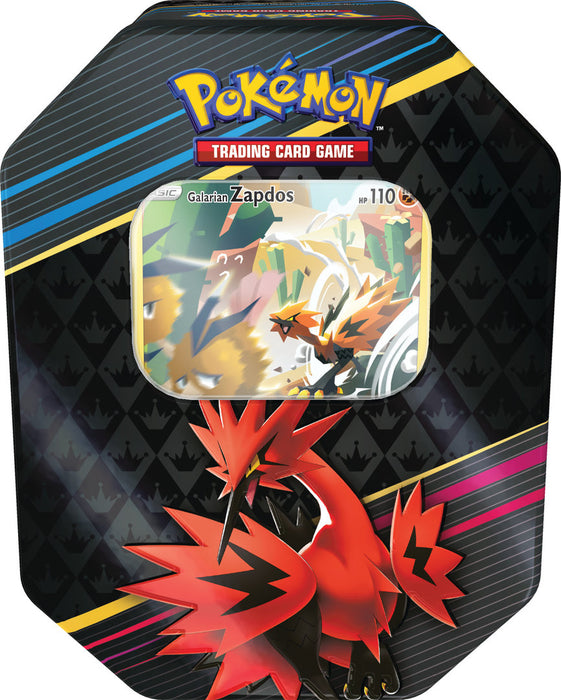 Pokemon Crown Zenith Galarian Zapdos - keräilykortti pakkaus