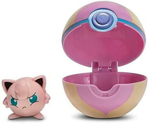 Pokemon Jigglypuff figuuri ja Clip'n' Go - heal pallo
