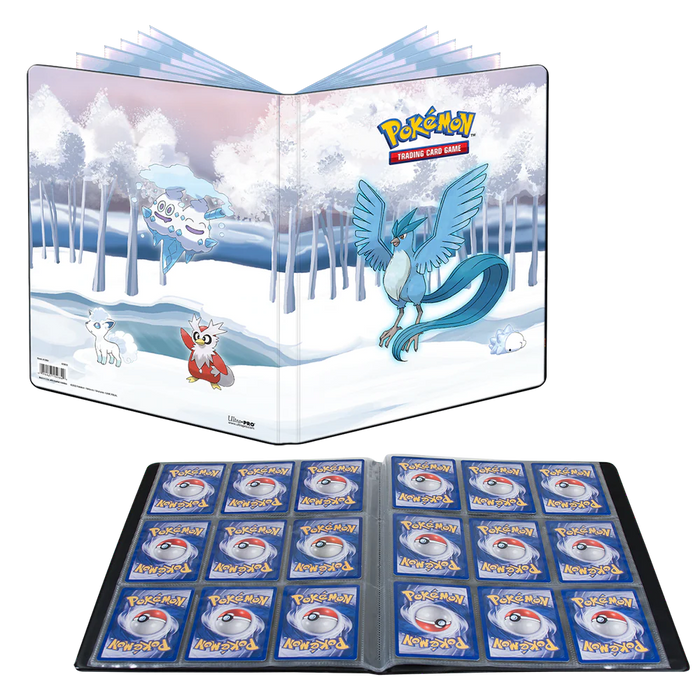 Pokemon Frosted Forest A4 - iso kansio korteille
