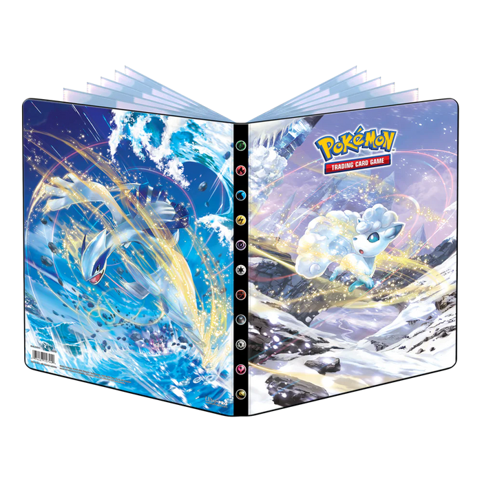 Pokemon Lugia ja Alolan Vulpix A4 - iso kansio korteille