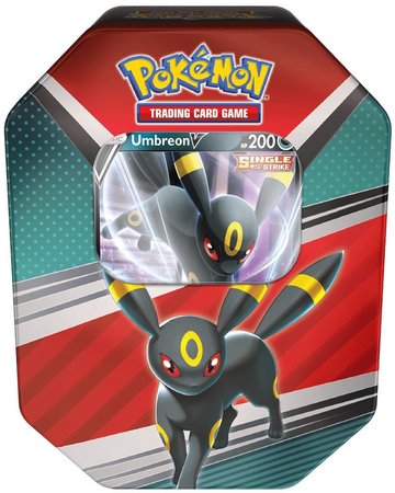 Pokémon V Heroes Tin Umbreon V keräilykortti -pakkaus