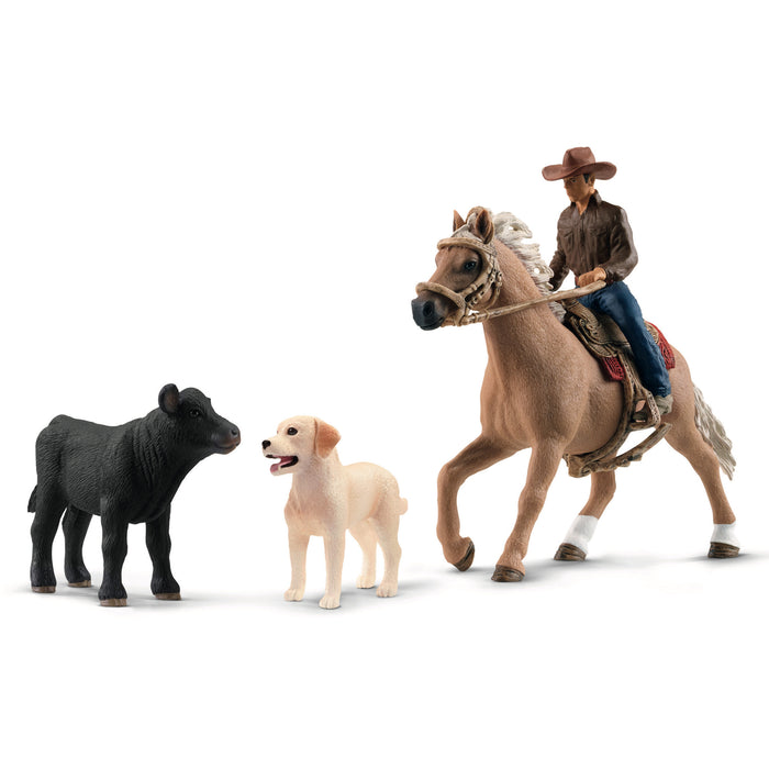 Schleich 42578 Lännenseikkailu ratsailla