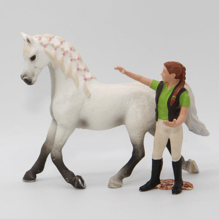 Schleich Arabilainen hevonen ja hoitaja