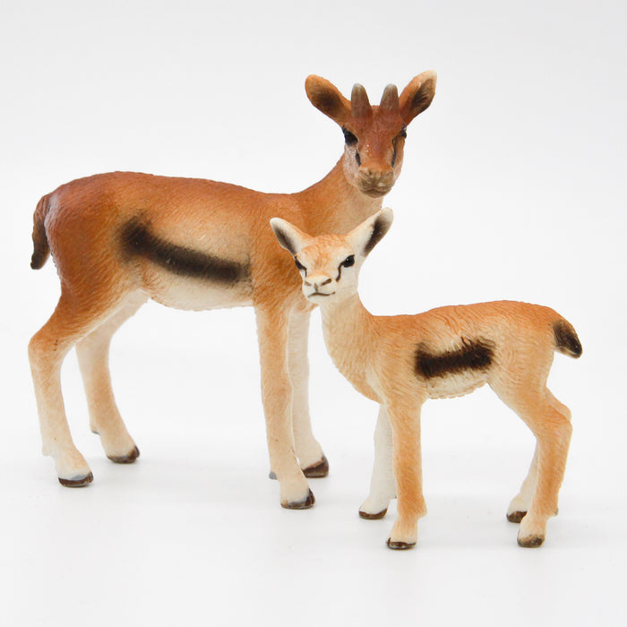 Schleich Gaselli antilooppi 14397 ja poikanen 14396 - Second Hand