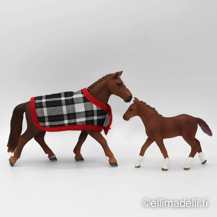Schleich Hannoverin Hevonen ja Varsa - Schleich second hand