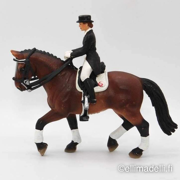 Schleich Kouluratsastaja ja Hevonen - Schleich second hand
