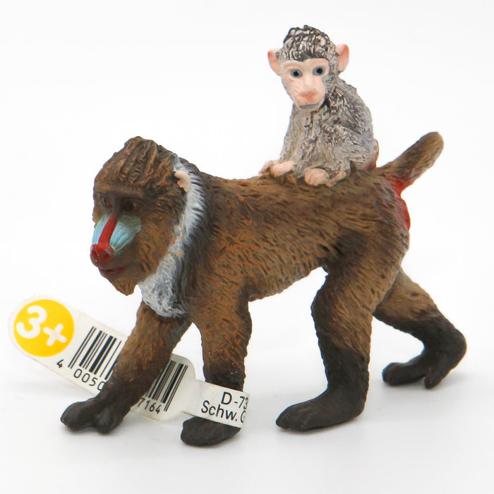 Schleich Mandrilli ja poikanen 14716 - Second Hand