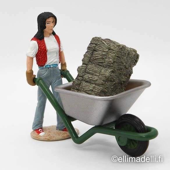 Schleich Tallityöntekijä ja kottikärryt - Schleich second