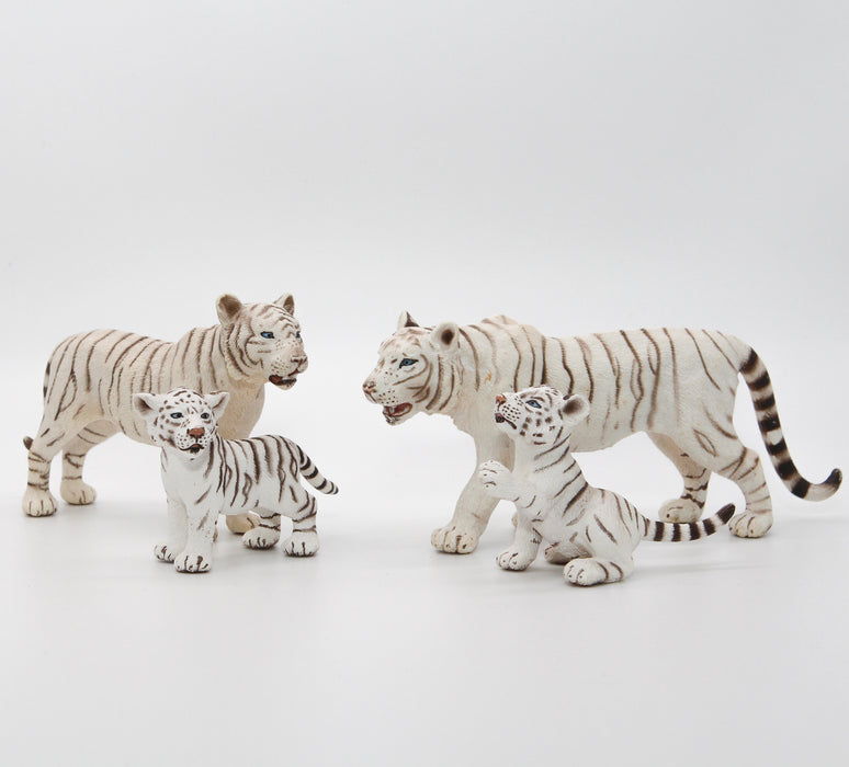 Schleich valkoinen Tiikeri perhe - Second Hand
