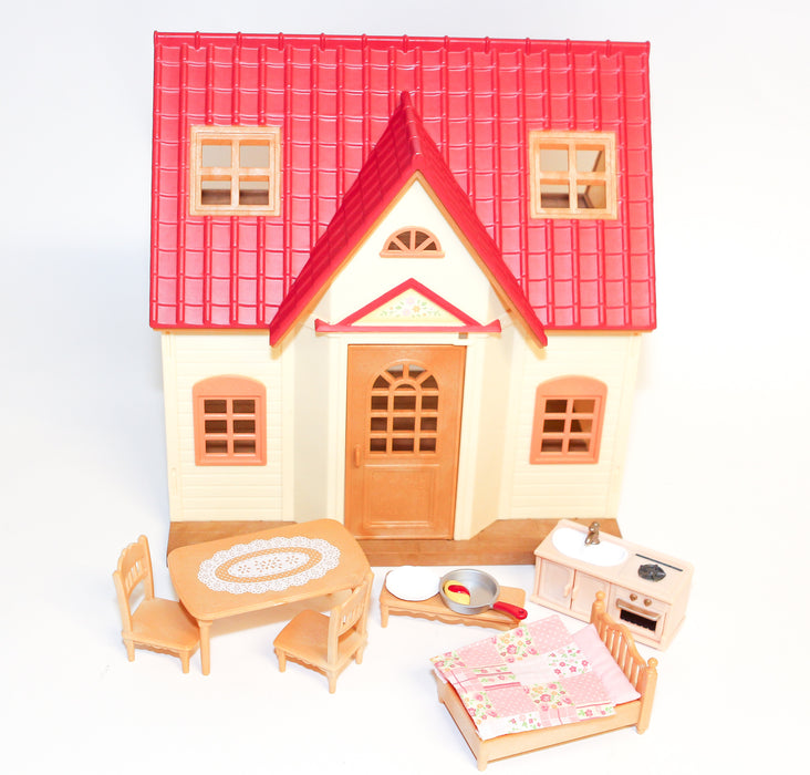 Sylvanian Families Talo ja huonekalut - Second Hand