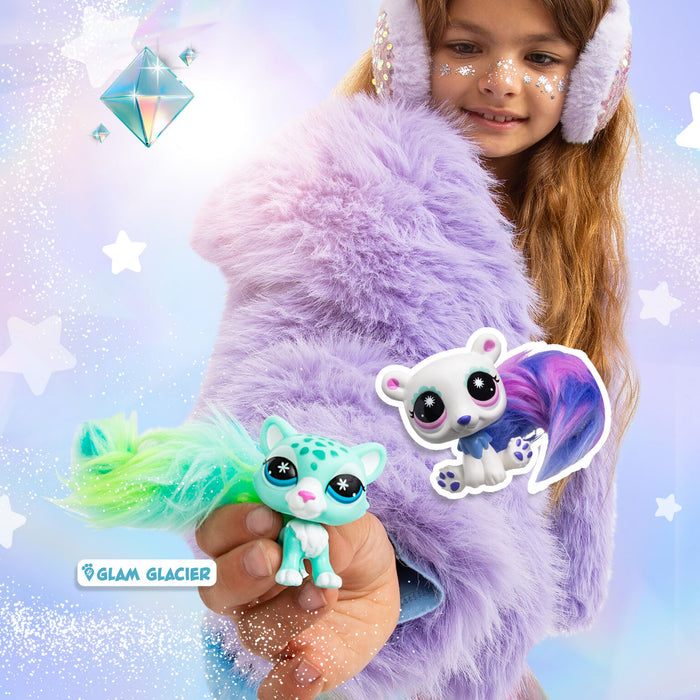 Littlest Pet Shop Twisted Tails Pet Pairs S6 - Glam Glacier - Ennakkotilaus!
