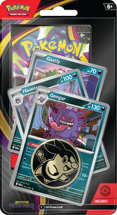 Pokemon Mega Evolution 05 Pitch Black Premium Checklane Blister - Gengar