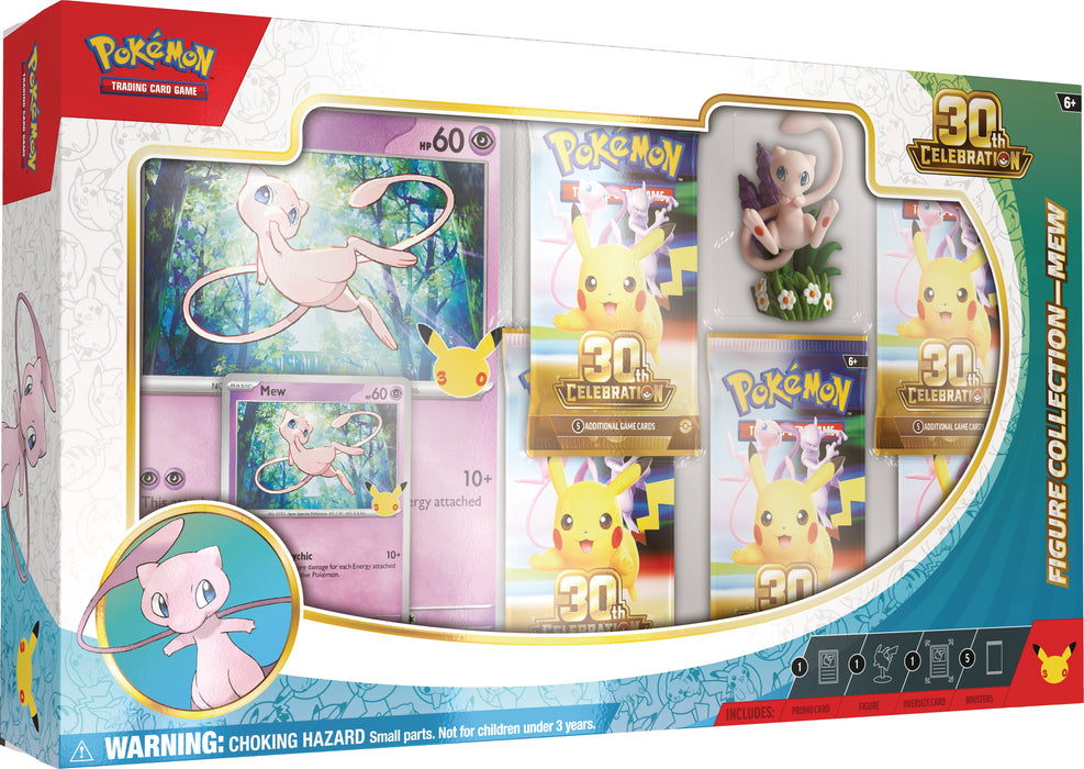 Pokémon 30th Celebration Figure Collection Mew - Ennakkotilaus