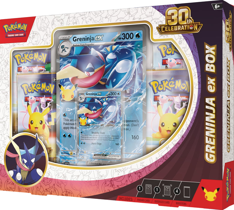 Pokèmon 30th Celebration Greninja ex box - Ennakkotilaus
