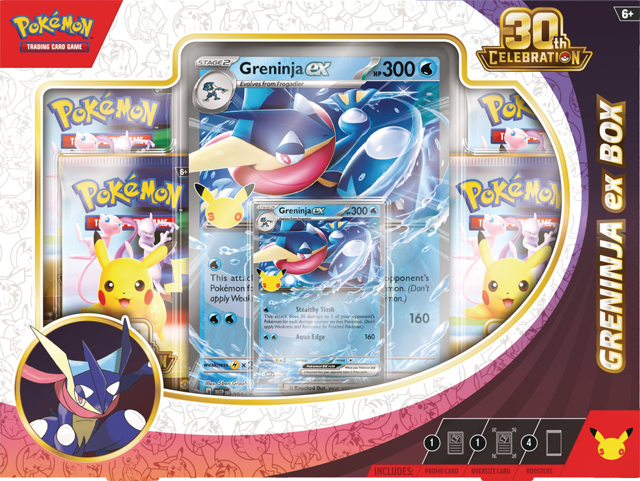 Pokèmon 30th Celebration Greninja ex box - Ennakkotilaus
