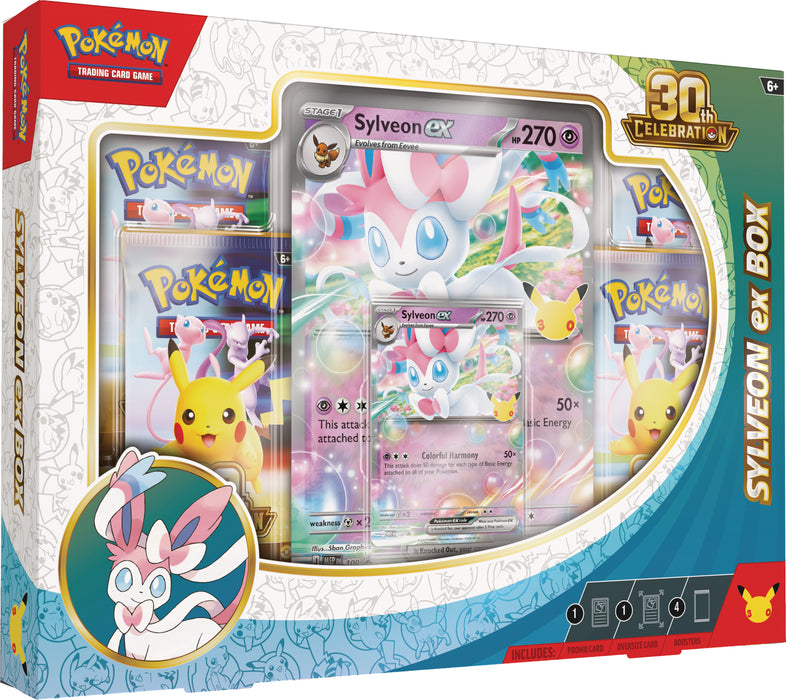 Pokèmon 30th Celebration Sylveon ex box - Ennakkotilaus