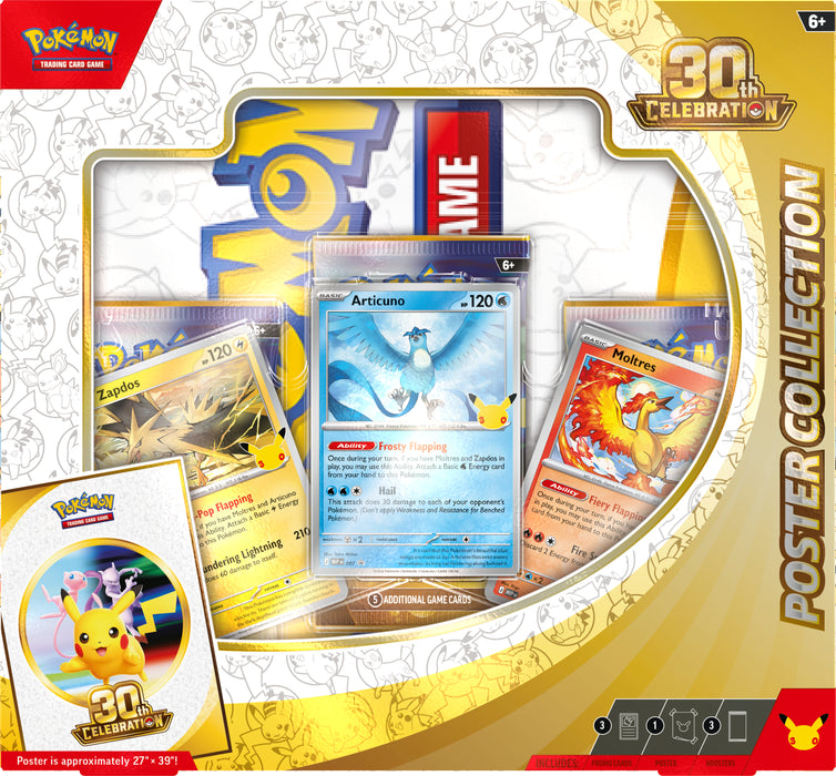 Pokèmon 30th Celebration Poster Collection - Ennakkotilaus