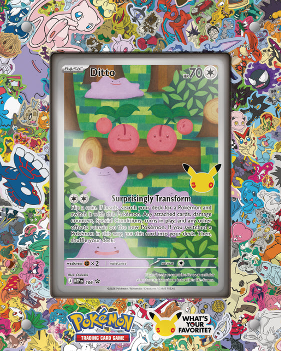Pokémon 30th Celebration Display Collection - Ennakkotilaus