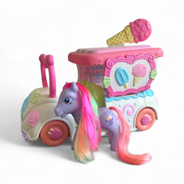 My Little Pony G3 jäätelöauto ja poni - Second Hand