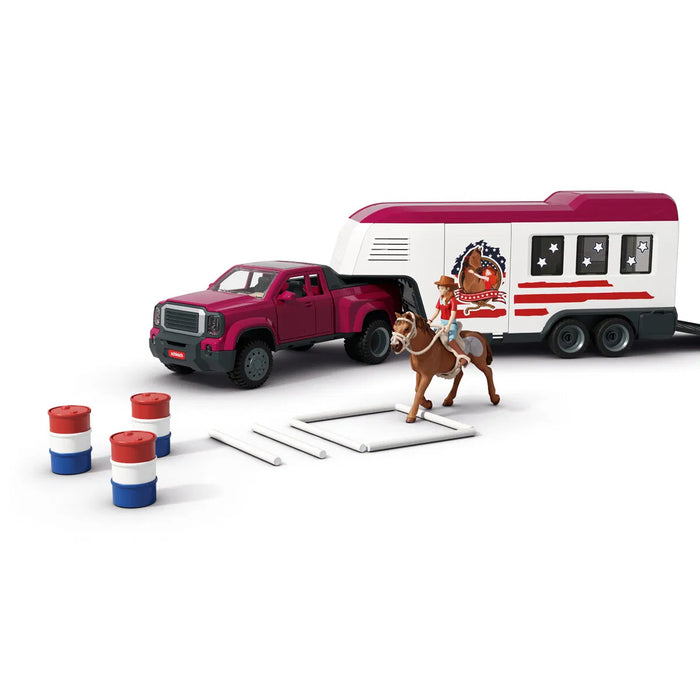 Schleich 42705 Lakeside Maasturi auto ja Hevosrekka