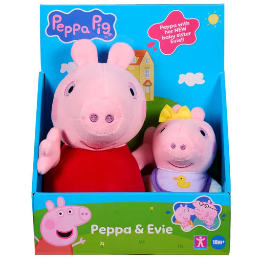 Pipsa Possu ja Evie vauva pehmolelut