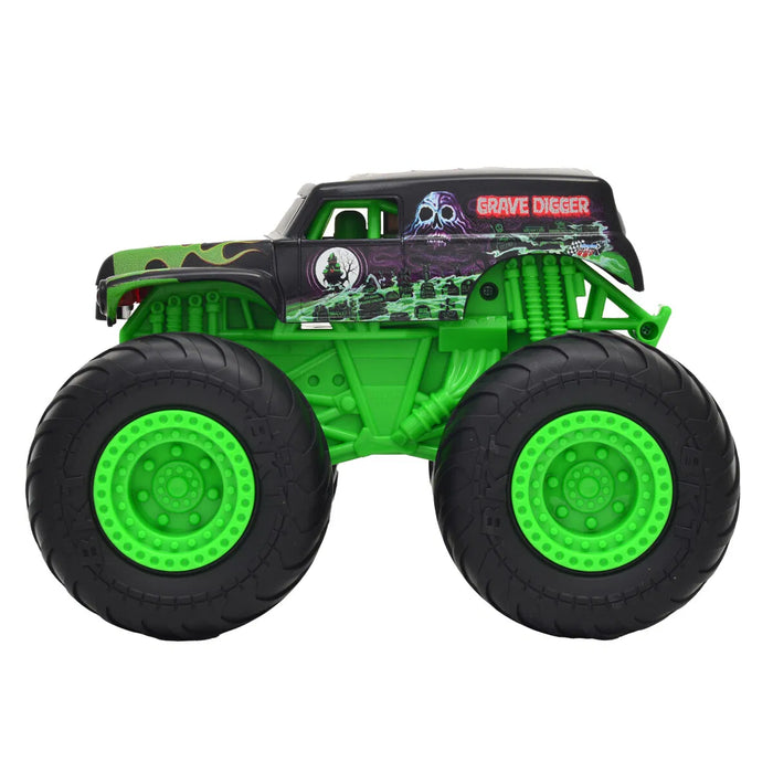 Monster Jam lights and sound Grave Digger auto 1:24