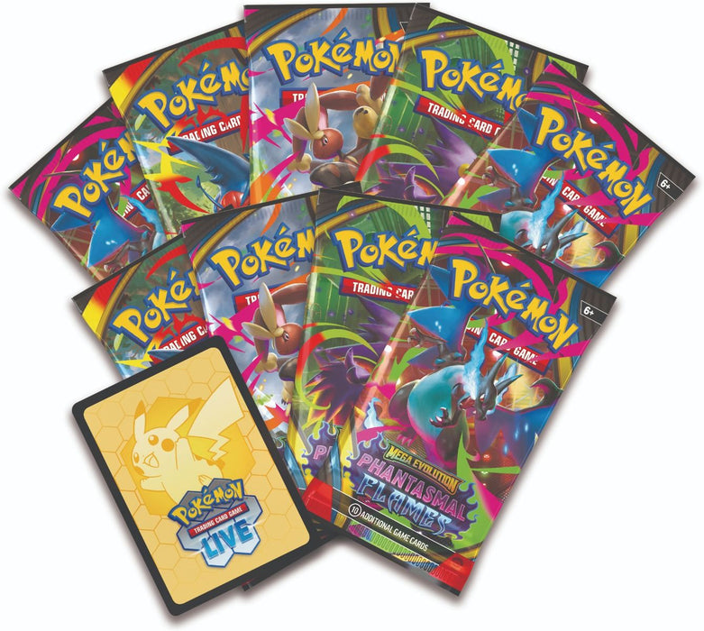 Pokemon TCG: ME02 Mega Evolution - Elite Trainer Box - Phantasmal Flames - Ennakko