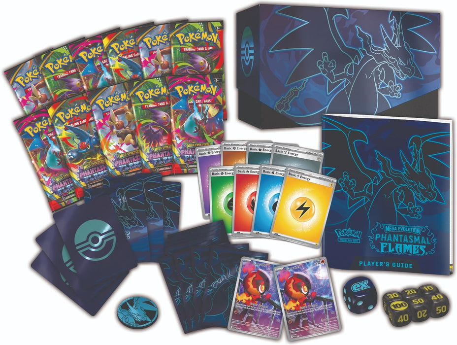 Pokemon TCG: ME02 Mega Evolution - Elite Trainer Box - Phantasmal Flames - Ennakko