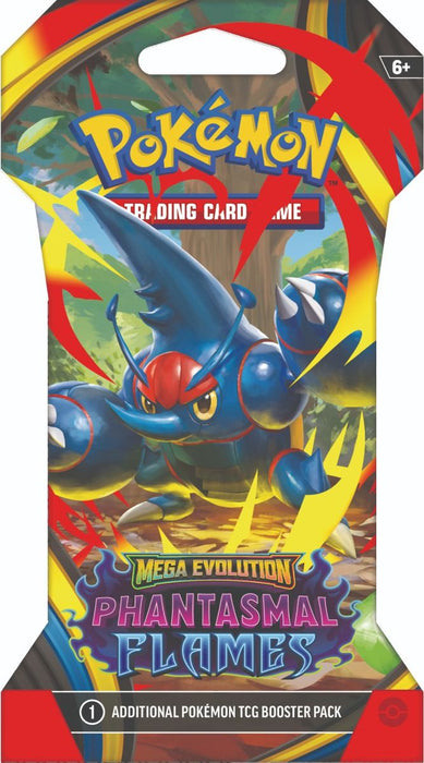 Pokemon ME02: Mega Evolution Phantasmal Flames Sleeved Booster 1kpl