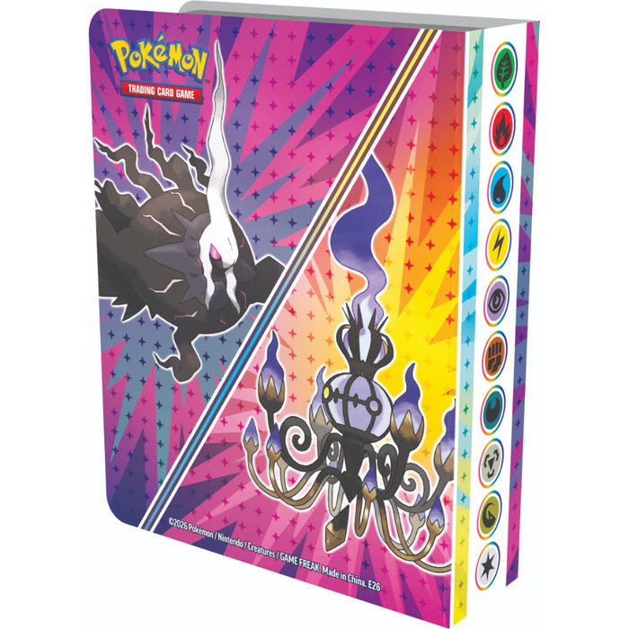 Pokemon Mega Greninja mini kansio + Pitch Black Booster korttipakkaus