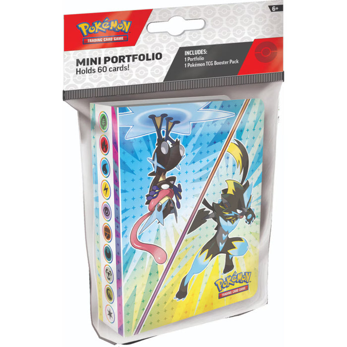 Pokemon Mega Greninja mini kansio + Pitch Black Booster korttipakkaus