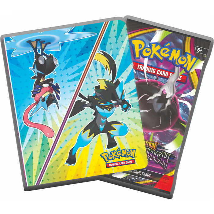 Pokemon Mega Greninja mini kansio + Pitch Black Booster korttipakkaus
