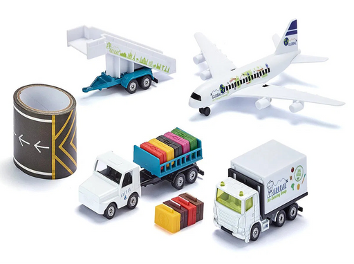 Siku 6312 Lentokone ja lentokenttä leikkisetti