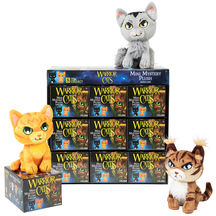 Warrior Cats mini Mystery S1 Soturikissa pehmolelu 15cm