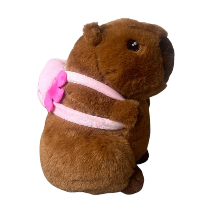 Capybara + reppu pehmolelu 22cm - lajitelma