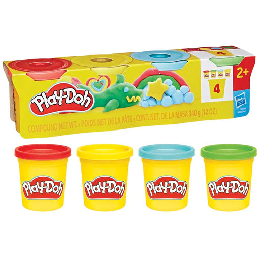 Play-Doh muovailuvaha perusvärit 4kpl pakkaus