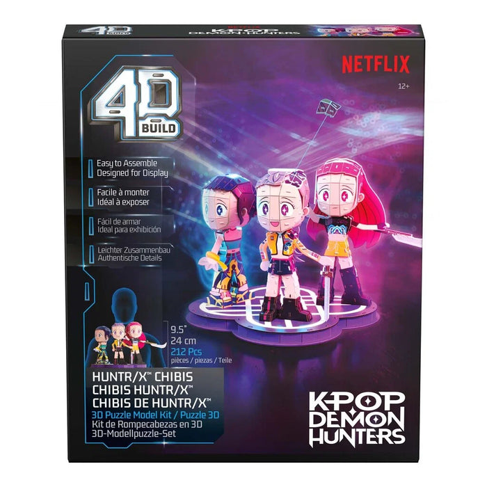 K-Pop Demon Hunters 4D Huntrix Chibi palapeli