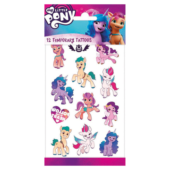 Lasten siirto tatuointi kuvat My Little Pony 12kpl