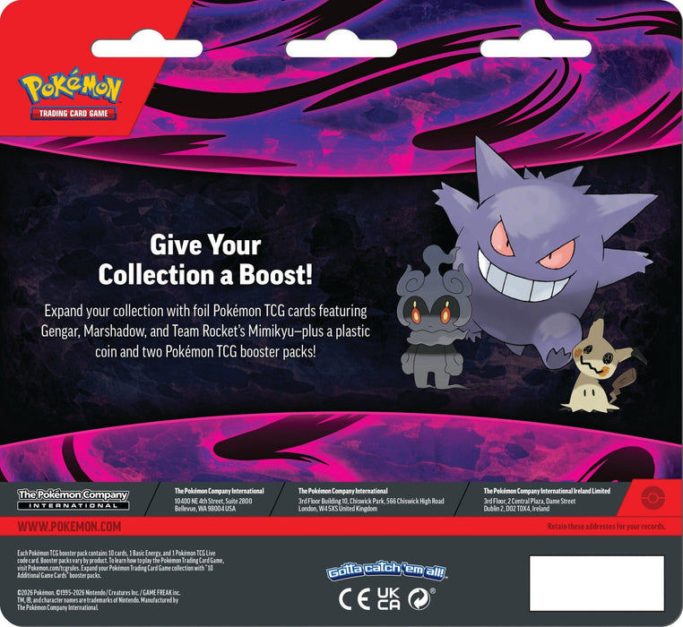 Pokémon TCG: 2-Pack Enhanced Blister - Gengar