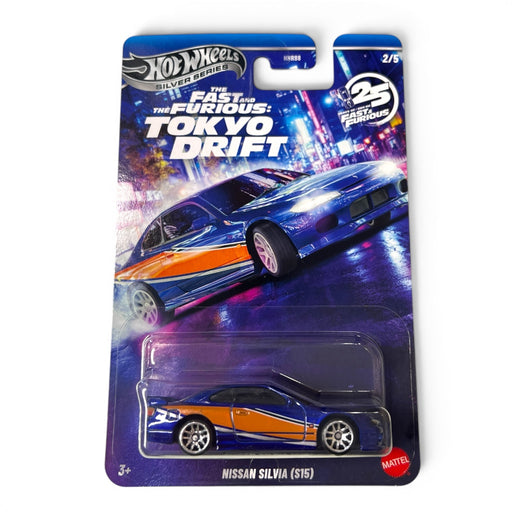Hot Wheels Silver Series Fast & Furious Nissan Silvia (S15)