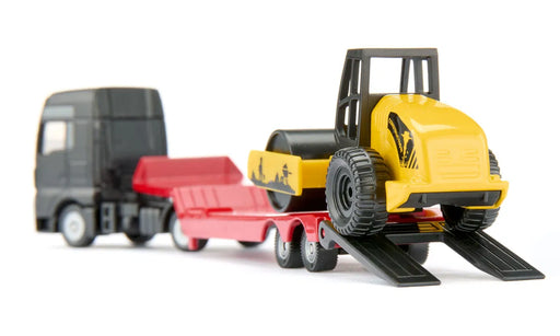 Siku 1760 MAN Rekka, lavetti ja tiejyrä 1:87