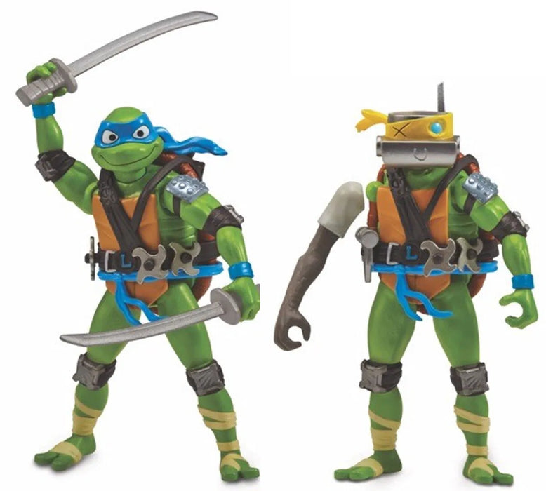Turtles Tales Of Mutations figuuri ja aseet - Leonardo