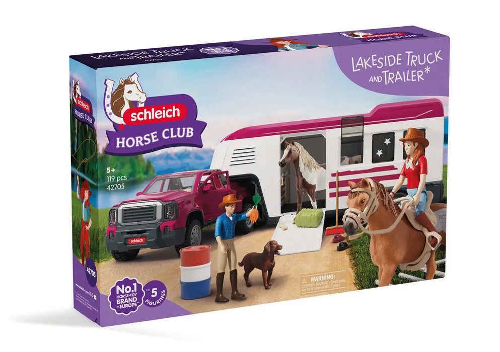 Schleich 42705 Lakeside Maasturi auto ja Hevosrekka