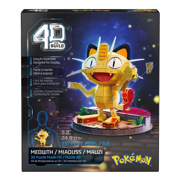Pokemon Meowth 4D palapeli