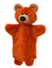 Käsinukke pörröinen Nalle 28cm