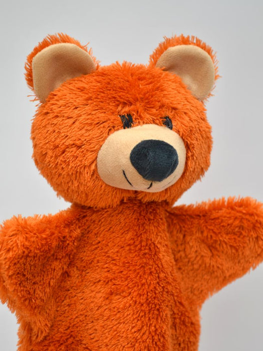 Käsinukke pörröinen Nalle 28cm